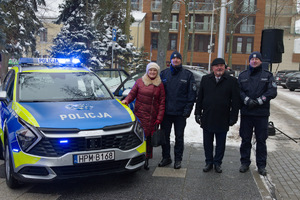 Nowy radiowóz trafił do augustowskich policjantów.