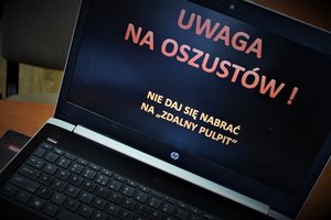 Uwaga na oszustów.